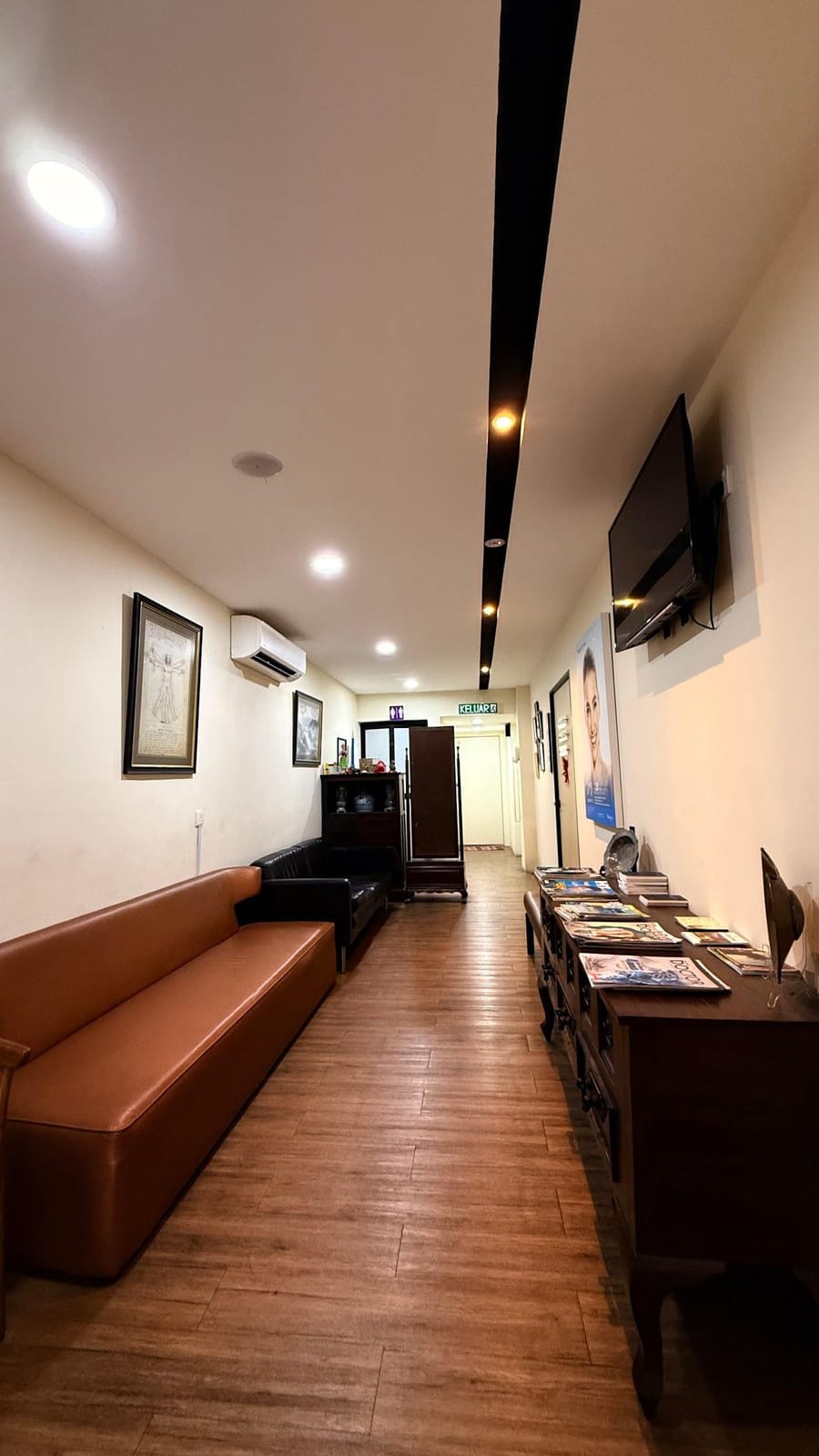 Waiting area at Ooi Dan Rakan