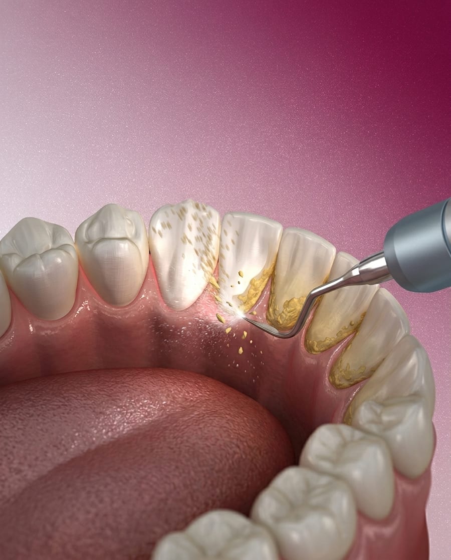 Dental hygiene tools used for polishing at Ooi Dan Rakan